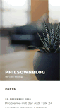 Mobile Screenshot of philsown.de